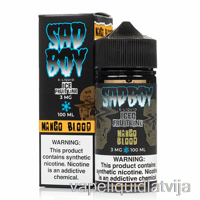 Ledus Mango Asinis - Sadboy - 100ml 3mg Vape šķidrums